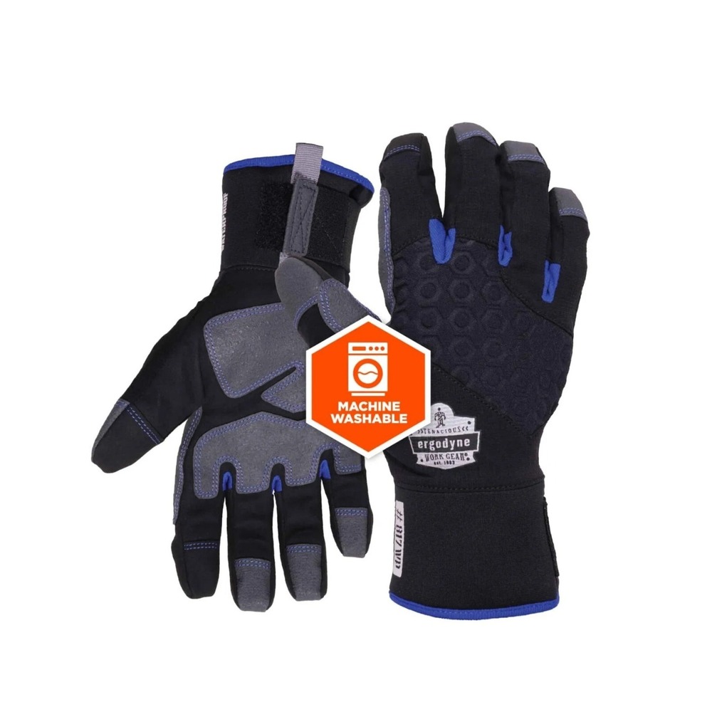 Ergodyne Proflex 817WP Black XL Thermal WP Utility Work Gloves‎